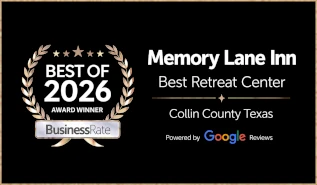 We were awarded the Best Retreat Center of 2026 in Collin County Texas